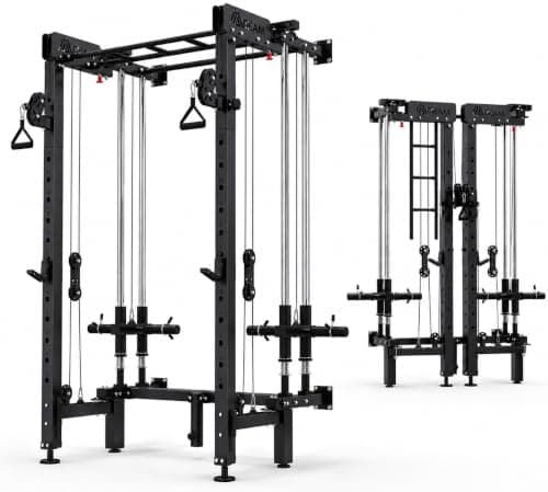Mdeam Mdeam Folding Wall-Mounted Rack with Pulley