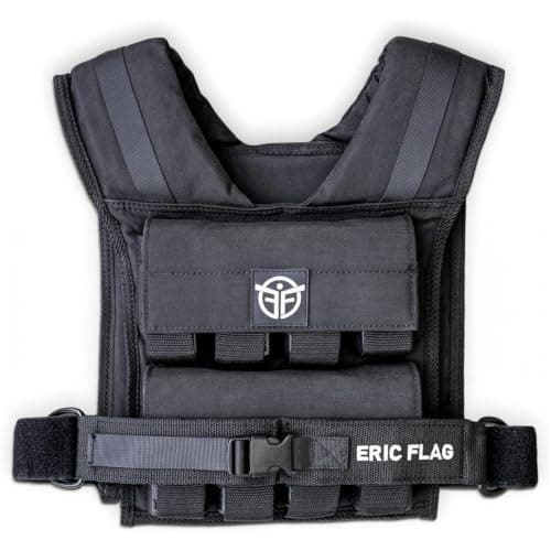Eric Flag Eric Flag Adjustable Weighted Vest, 0-40 lb