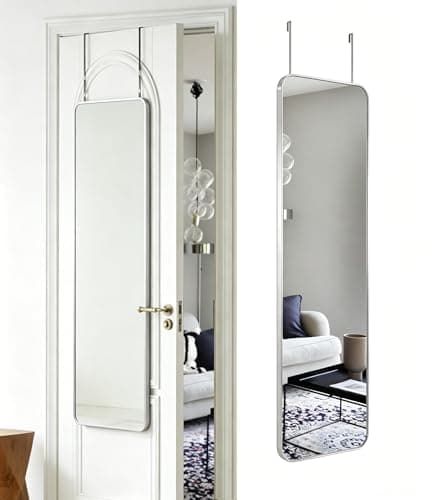 DMWOODFL DMWOODFL 48" x 14" Over-the-Door Mirror