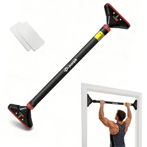 PURRGRIT PURRGRIT Adjustable No-Screw Doorway Pull-Up Bar