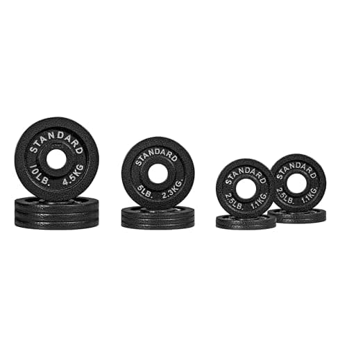 CAP Barbell CAP Barbell 75 lb Classic Olympic Cast Iron Plate Set
