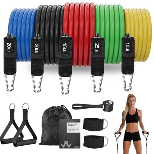 WHATAFIT WHATAFIT 100 lb Resistance Bands Set