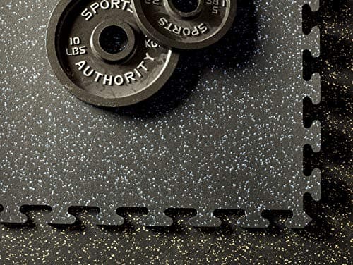 American Floor Mats American Floor Mats Fit-Lock 3/8" Interlocking Rubber Tiles (4 x 6 ft set)