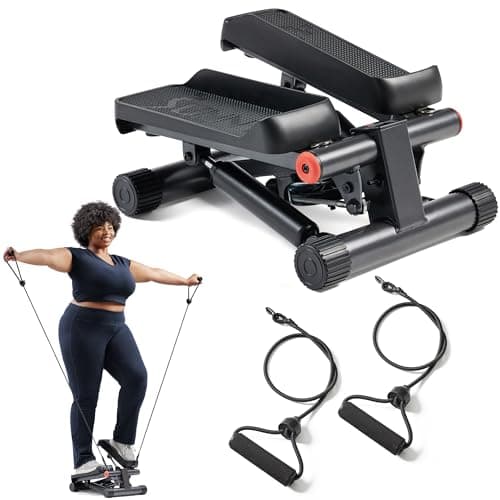 Sunny Health & Fitness Sunny Health & Fitness Mini Stair Stepper with Bands